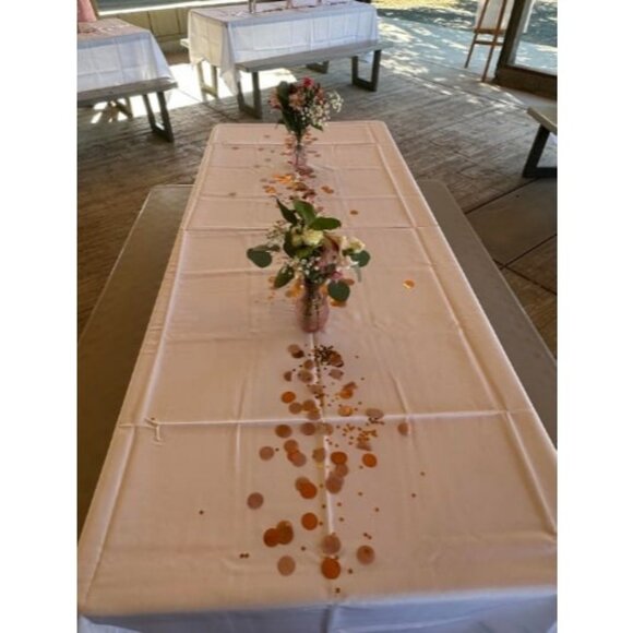 Round Tissue Paper Table Confetti Dots for Wedding Birthday Party Decoration - Picture 2 of 2